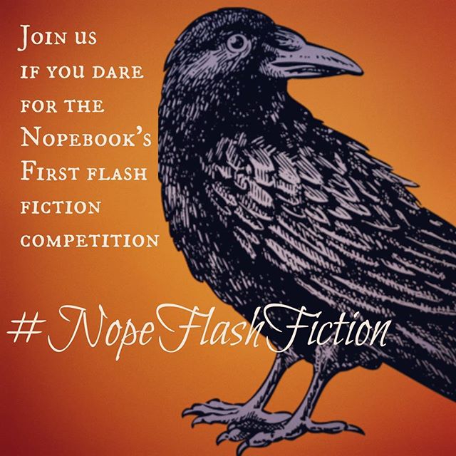 Do you love short stories? Do you love a good spook? Are you wondering what to do with yourself on an otherwise uneventful Sunday?
Well look no further, get your pen, quill or keyboard and enter the Nopebook's very first flash fiction competition, judged by the one and only Syd Moore.
Entries in by midnight October 15th. More info on link in bio.
