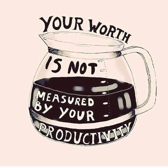 In a world that is constantly, chaoticly busy, here is your Saturday morning reminder that it is okay to rest, to take breaks and that - no matter how much it might feel like the world will end if you don't finish your to do list - your value and worth as a person is not tied to your productivity. 
Credit: @traitspourtraits .
.
.
.
.
.
.
.
.
.
.
.
#feminism #reminder #magazine #thenopebook #sunday #self-care #inspo #productivity #studyblr #studying #calm #mentalhealth #tip