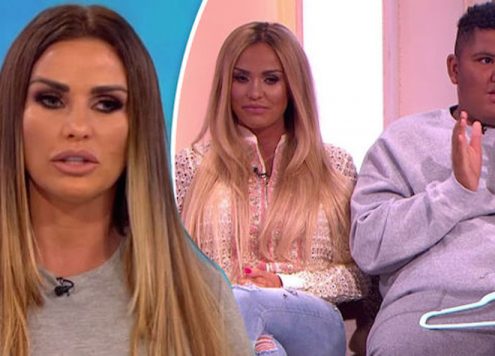 Katie Price and Harvey on ITV's Loose Women