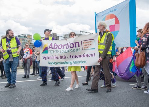 Repeal the 8th pro-choice abortion march