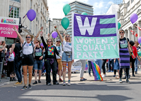 Women’s Equality Party at Pride