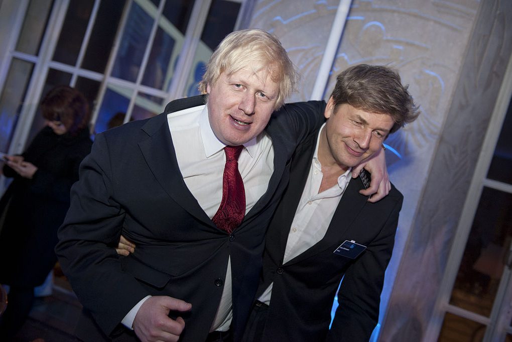 Boris Johnson and Leo Johnson