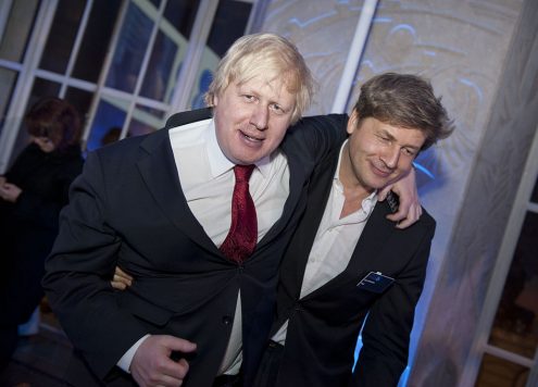 Boris Johnson and Leo Johnson