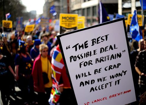 Anti Brexit poster