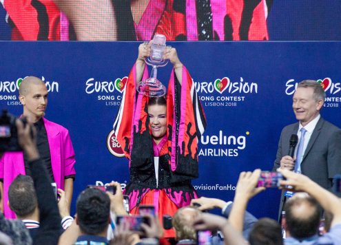Netta at the 2018 Eurovision Song Contest