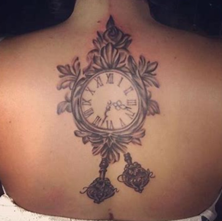 birth clock tattoos