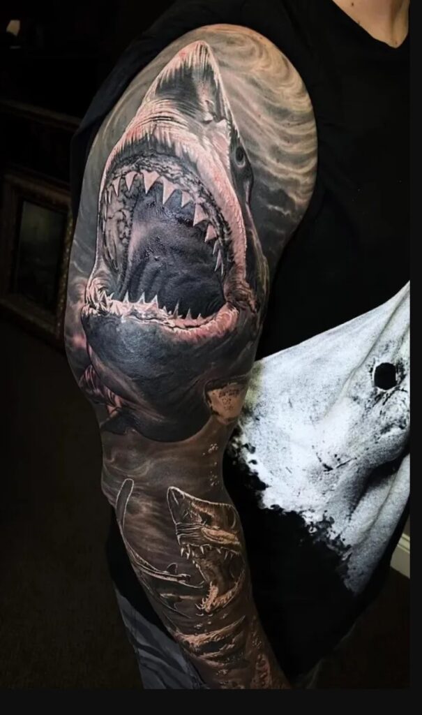 Shark tattoo