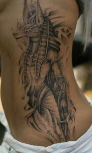 Anubis tattoo